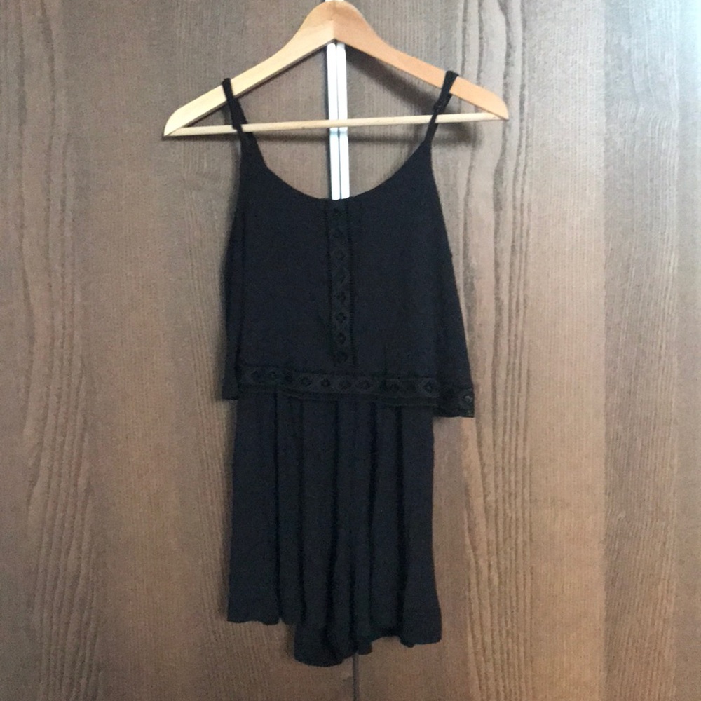 🖤black Topshop romper🖤